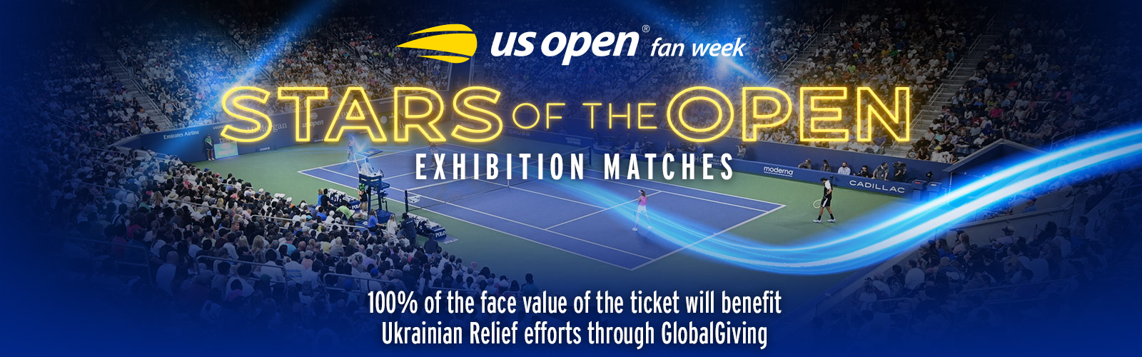 US Open - Stars of the Open - Exhibition Match